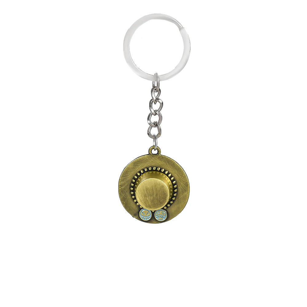 Anime Keychain Whitebeard, Ace & Luffy